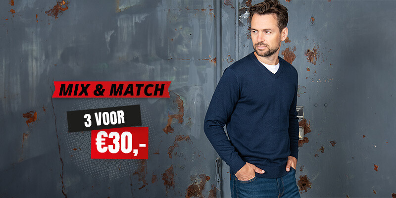 Cappuccino Isidoro Pullover V-hals