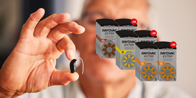 80 Stuks Rayovac Gehoorapparaatbatterijen
