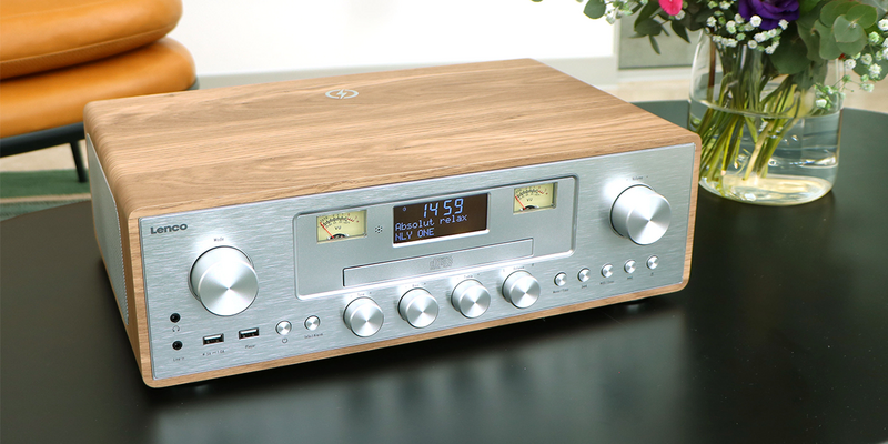 Lenco DAR-281WDSI DAB+/FM Radio met CD-speler