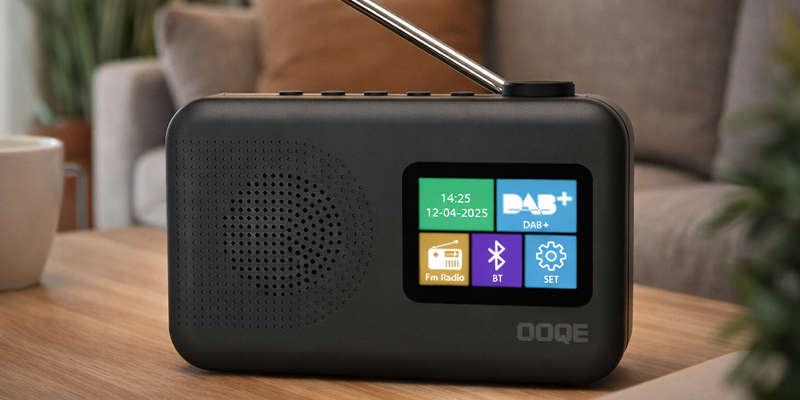 OOQE TUNE PRO Geavanceerde DAB+ (Nood)Radio