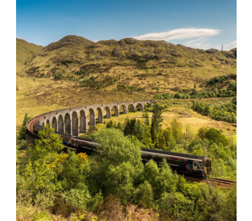 Fly & Train door Schotland