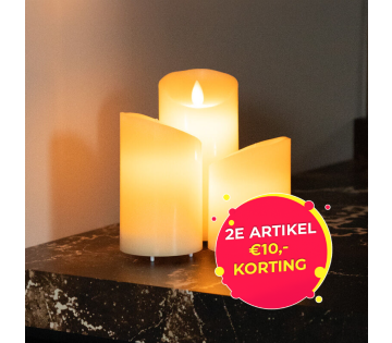FlinQ Oplaadbare LED Kaarsen