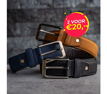 De Zenino Riemen zijn verkrijgbaar in verschillende soorten.