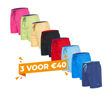 De Cappuccino Zwembroek Portofino is verkrijgbaar in 8 verschillende kleuren. 