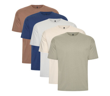 Het Mario Russo Oversized T-shirt is verkrijgbaar in verschillende kleuren en maten. 