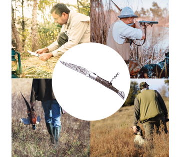 Laguiole Zakmes in actie.