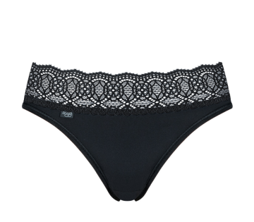 2-Pack Sloggi Pure Sense Luxe-Tai-zwart