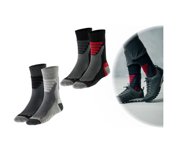 2-Pack Comfort Essentials Wandelsokken