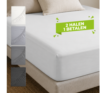 De Dreamhouse katoenen hoeslakens zijn verkrijgbaar in 5 verschillende kleuren! 