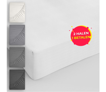 De Dreamhouse katoenen hoeslakens zijn verkrijgbaar in 5 verschillende kleuren! 