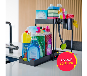 Het Nexxt Ruimtebesparend Opbergrek.