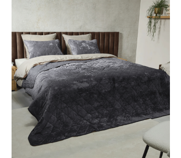 SleepMed Luxe Velvet Bedsprei
