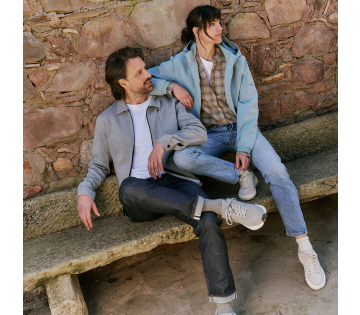 De Travelin' Sneakers Ripley in grijs.