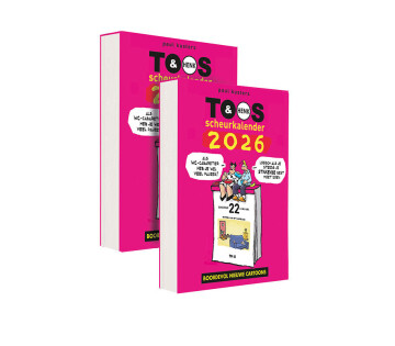 De Toos & Henk Scheurkalender 2026 2 stuks.