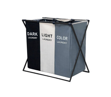 De Nexxt 3-vaks Wasmand.