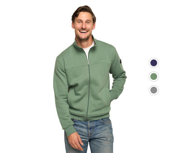 Mario Russo Full Zip Linea heren vest – comfortabele pasvorm met hoge kraag, ritssluiting en subtiel logo op de mouw. Verkrijgbaar in 3 verschillende kleuren. 