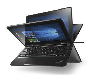 Lenovo ThinkPad Yoga 2-in-1 laptop met volledig draaibaar touchscreen voor tabletmodus.
