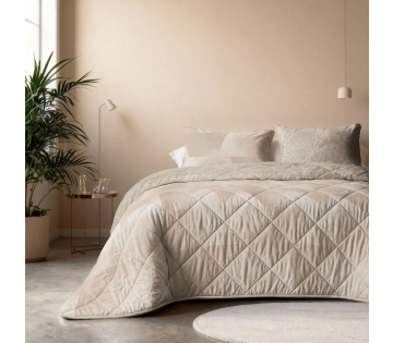 Sleeptime Lazy Dekbed Dreamy in zand beige