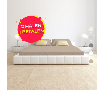 Vitality Pur Jersey Stretch Katoenen Hoeslaken met alle kleuren en actiesticker