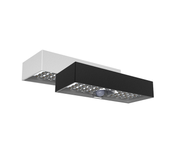 FlinQ Solar Brick Wandlamp in zwart en wit 