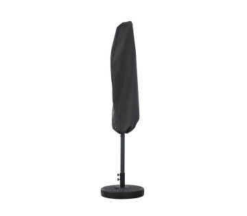 De Beschermhoes zit om de Feel Furniture Luxe Hangende Parasol XXL 