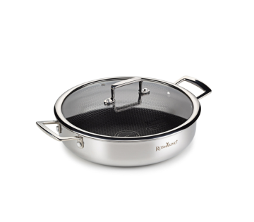 Rosmarino HEXAPRO Lage Braadpan met deksel 28cm
