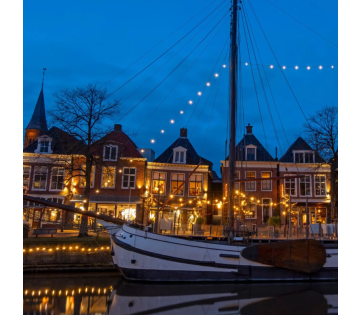 Verblijf in het hart van de authentieke binnenstad van Dokkum in een 4*-LUXE BOUTIQUE HOTEL incl. ontbijt + LUXE kamer!
