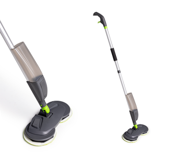 De Shine Roterende Mop Met Sprayer.