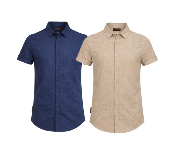 Norlund Linnen Shirt Cran in beide kleuren