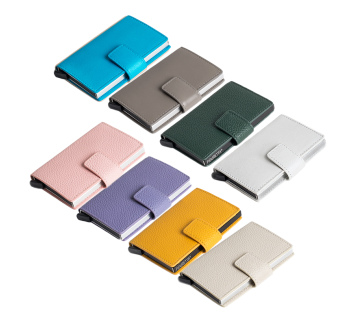 Figuretta Lederen Pasjeshouder Compact in alle kleuren