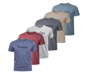 Cappuccino Heren T-shirt in alle kleuren.