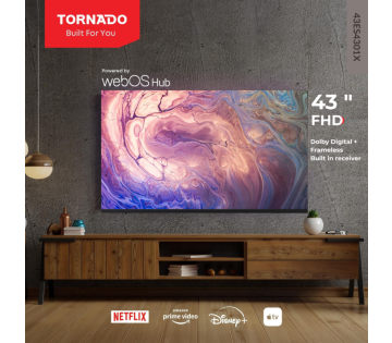 Tornado 43ES4301X Frameless 43 inch Full HD Smart LED TV
