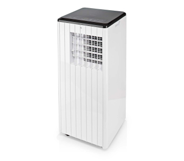 Nedis Smart Air Conditioner schuin bovenaanzicht met compact ontwerp en luchtuitlaat