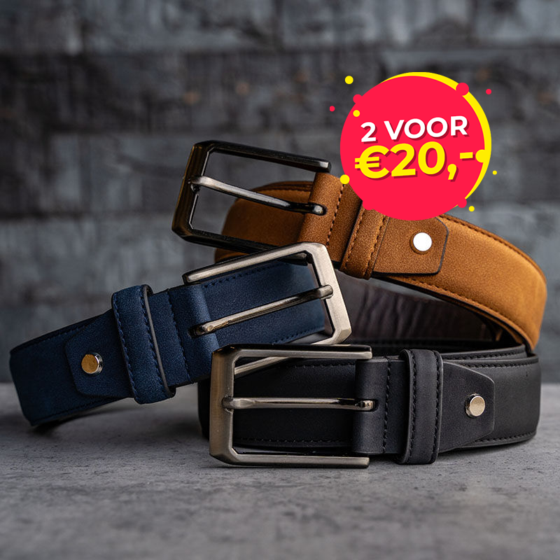 De Zenino Riemen zijn verkrijgbaar in verschillende soorten.