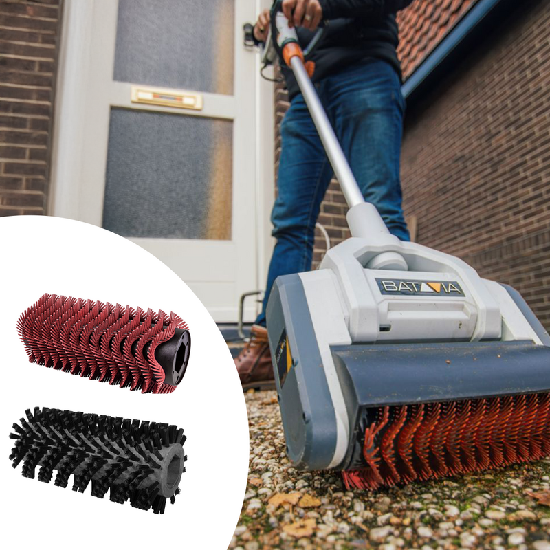 De Extra Opzetborstels voor Batavia Maxxseries 1020W Maxxbrush Terrasborstel.