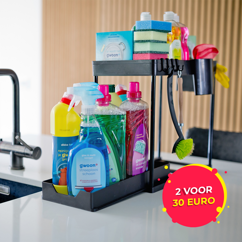 Het Nexxt Ruimtebesparend Opbergrek.