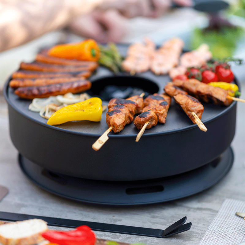 RedFire ONYX Mesa Tafel Plancha Grill 36 cm.