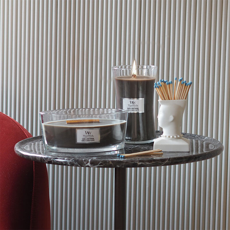 De WoodWick Ellipse Geurkaars.