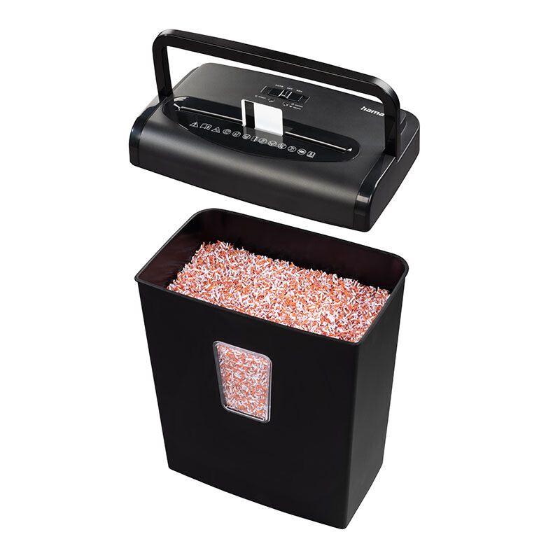 De Hama Premium M8 Papierversnipperaar.