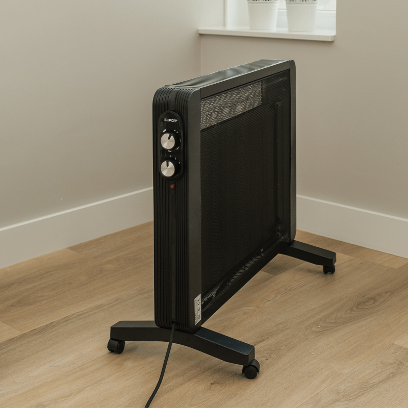 Eurom Micathermische 3-richtings Verwarming van de zijkant.