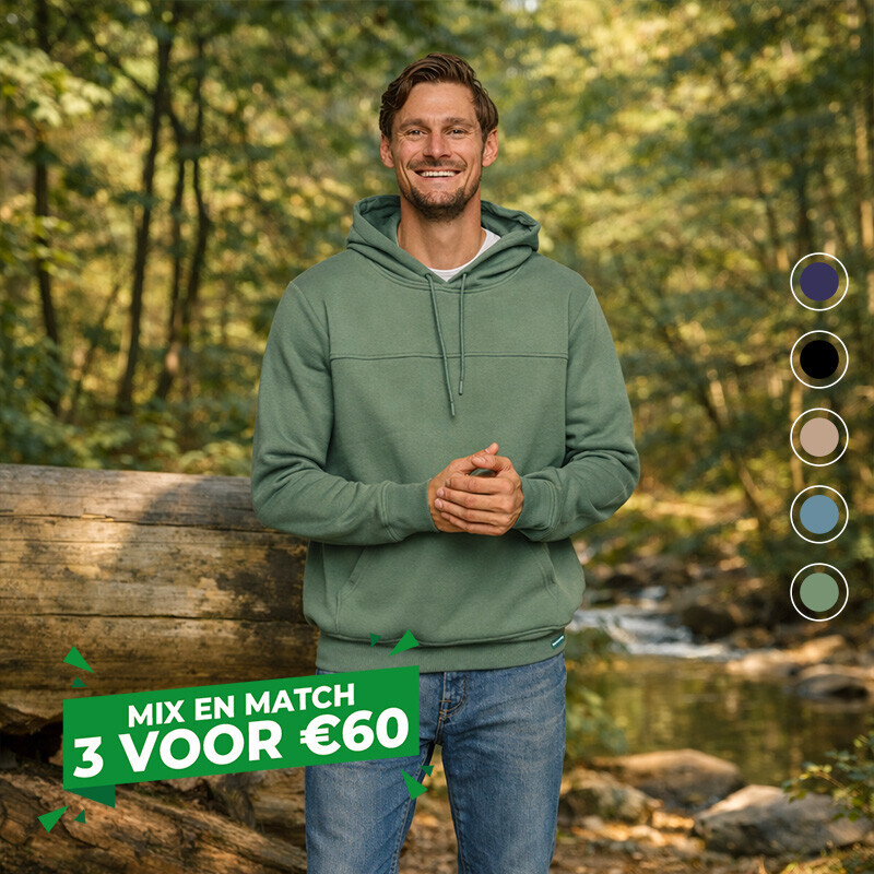 Mario Russo Torino Hoodie navy – moderne heren hoodie met buidelzak en capuchon, verkrijgbaar in meerdere kleuren.