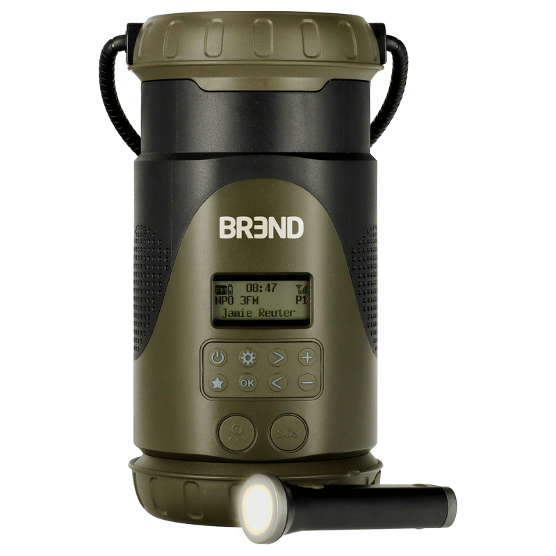 BREND BR-2245 Noodradio met Lantaarn Design met lamp.