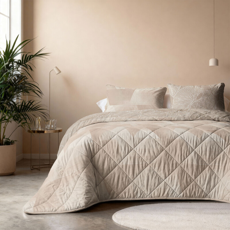 Sleeptime Lazy Dekbed Dreamy in zand beige