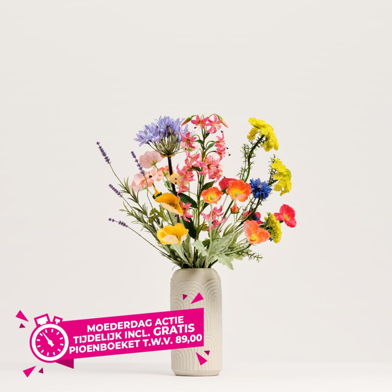 Het Blooming Good Zijden Veldboeket - SS.08 