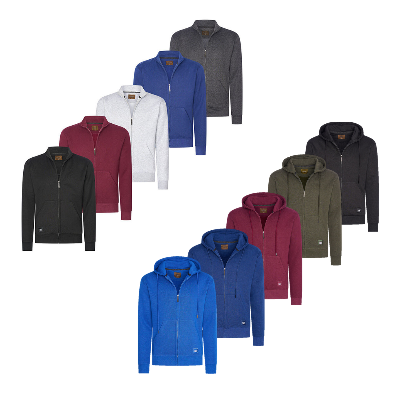 Het Cappuccino Full Zip Fleece Vest is verkrijgbaar in verschillende kleuren en varianten. 
