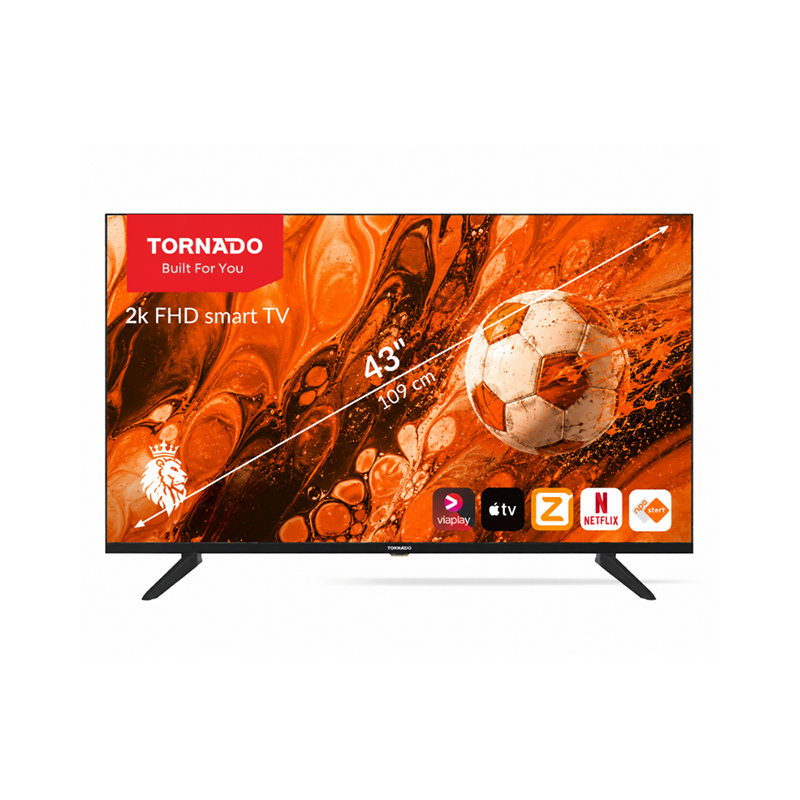 Tornado 43ES4301X Frameless 43 inch Full HD Smart LED TV