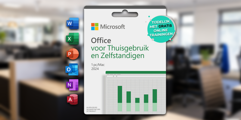 Microsoft Office 2024 incl. Trainingen