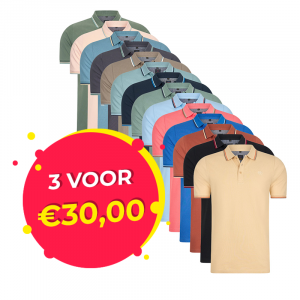 De Mario Russo Edward Polo is een stijlvolle polo welke verkrijgbaar is in verschillende kleuren en maten.