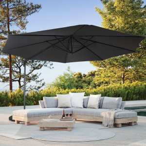 Lifa Garden Luxe Hangende Parasol XXL met Hoes