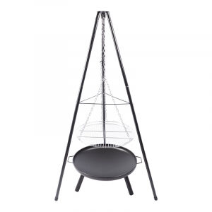 De RedFire Barbecue Tripod El Paso met Vuurschaal.